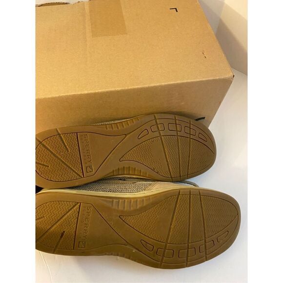 Sperry Top Sider loafers size 8.5 tan color - Picture 3 of 5